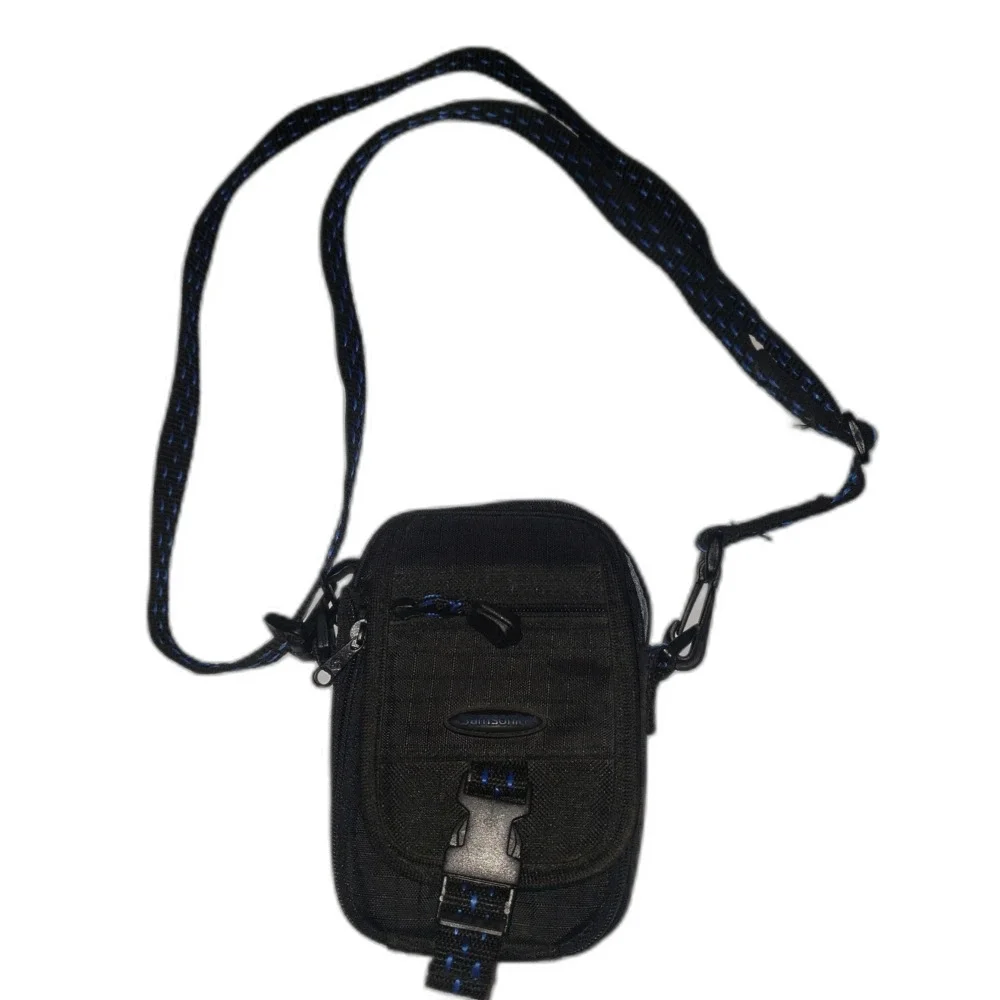 SAMSONITE Small Black Camera Bag Case with Adjustable Carry Strap Belt